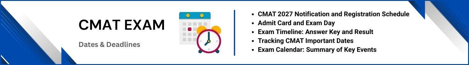 CMAT Exam Dates