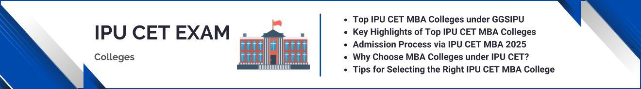 Top IPU CET MBA Colleges