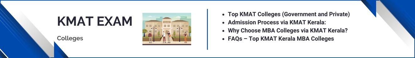 Top KMAT Kerala MBA Colleges