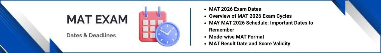 MAT Exam Date 2026: Registration, Admit Card, PBT/CBT Schedule and Result Dates