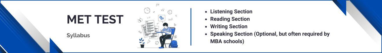 MET Test Syllabus