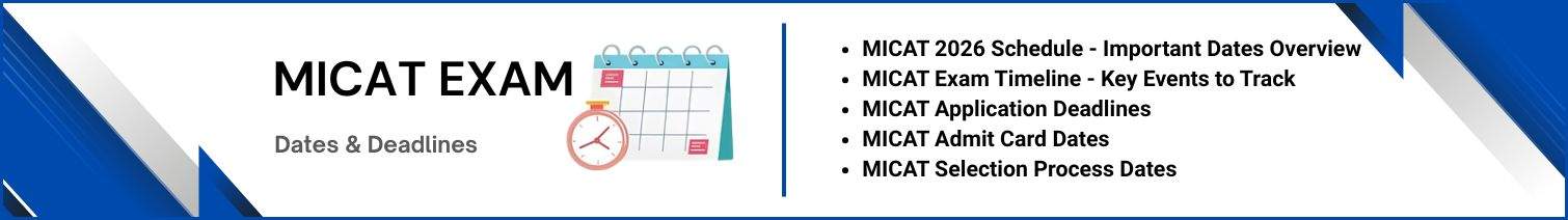 MICAT Exam Dates