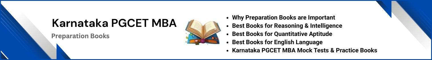 Karnataka PGCET MBA Preparation Books 2026: Best Books, Study Material & Mock Tests