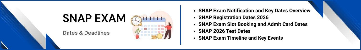 SNAP Exam Dates