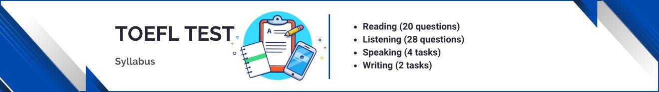 TOEFL Test Syllabus 