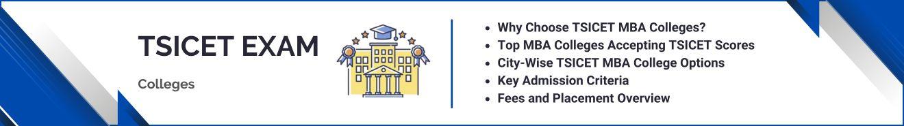 Top TSICET MBA Colleges