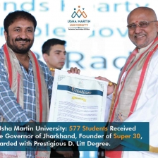 Usha Martin University (UMU) Convocation