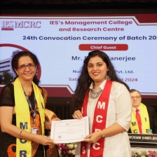 IES’s Management College and Research Centre Mumbai (IES MCRC) Convocation