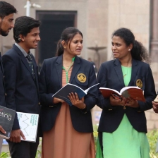 David Memorial Business School Students