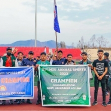 Department of Management, Mizoram University Sports Event'