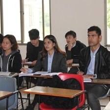 The ICFAI University Sikkim Classroom