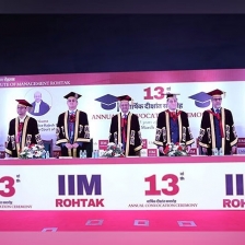 Indian Institute of Management Rohtak (IIM Rohtak) Convocation