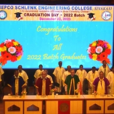 Department of Management Studies, Mepco Schlenk Engineering College Convocation
