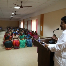 VLB Janakiammal College of Arts and Science Auditorium