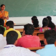 VLB Janakiammal College of Arts and Science Classroom