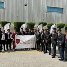 D Y Patil University Mumbai (Vijay Patil School of Management) Industrial Visit