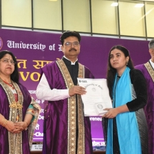 Department of Business Economics, University of Delhi Convocation