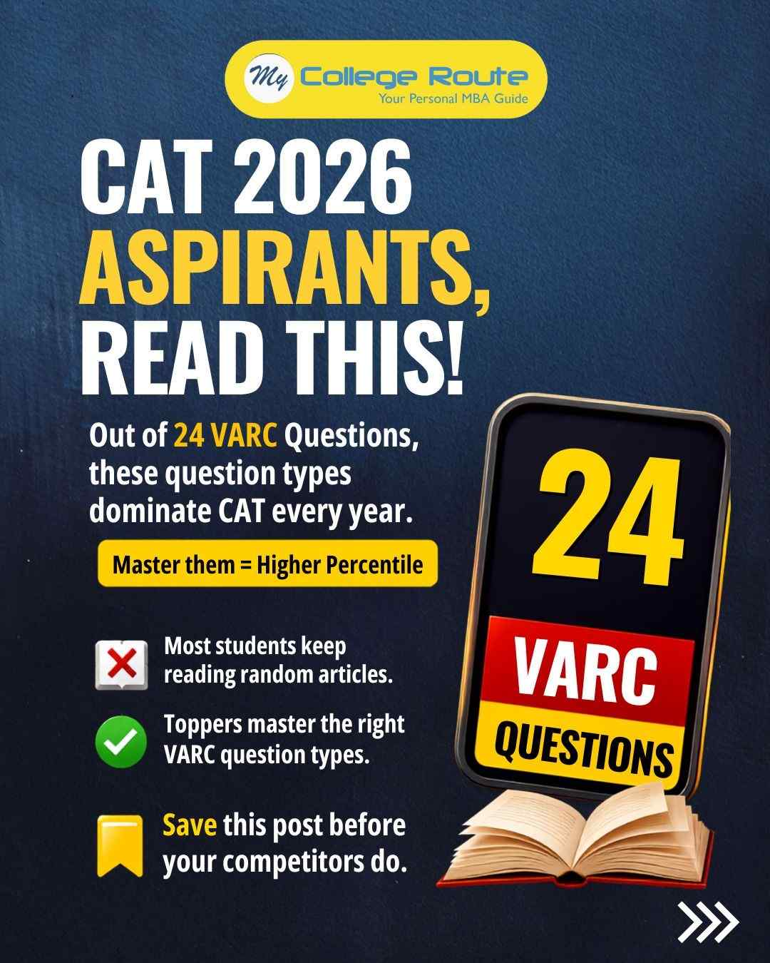 CAT 2026 VARC preparation strategy with reading comprehension, para summary, para jumbles, odd sentence out and 90-day plan