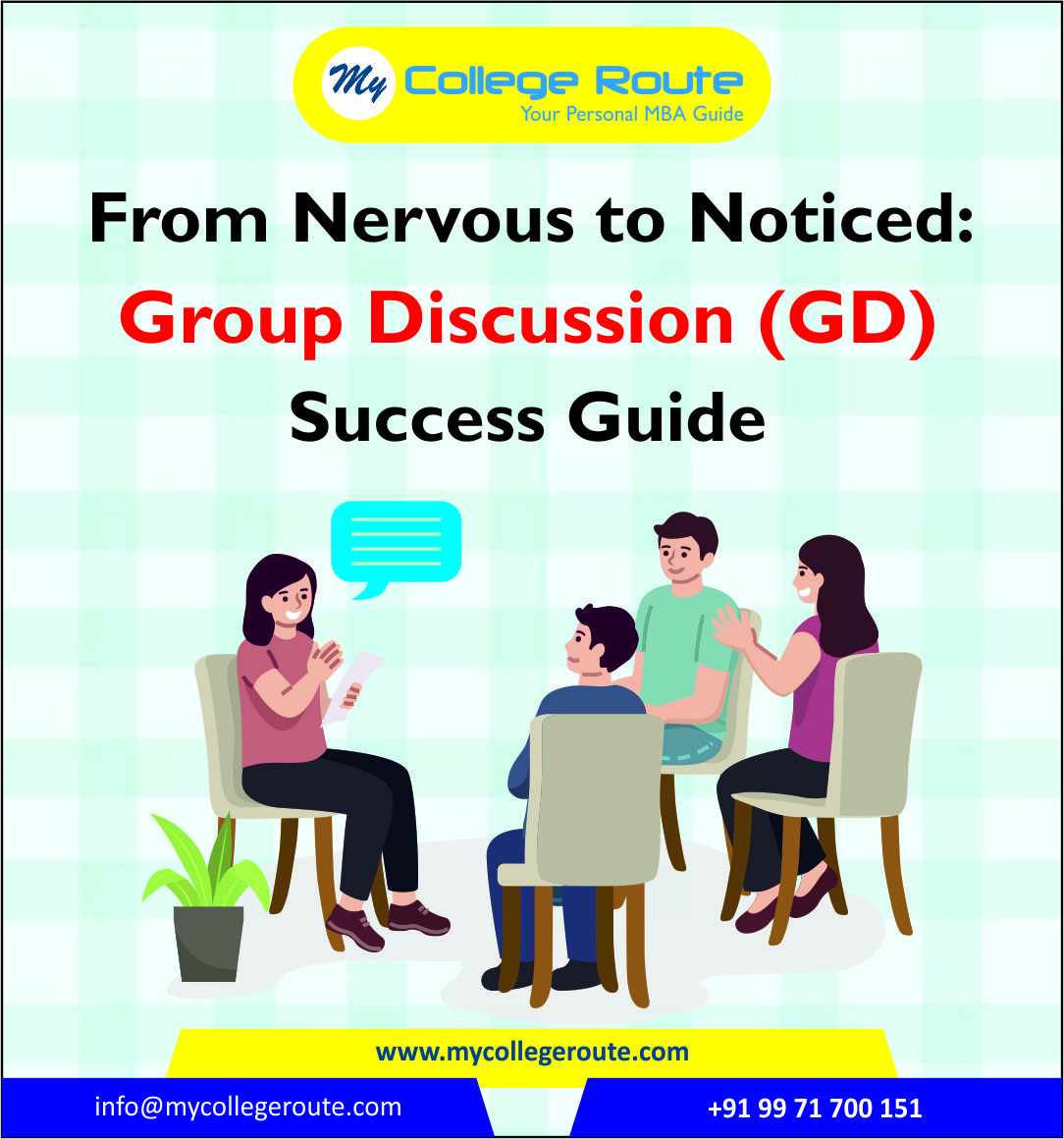 Group Discussion GD Success Guide for MBA aspirants by MyCollegeRoute