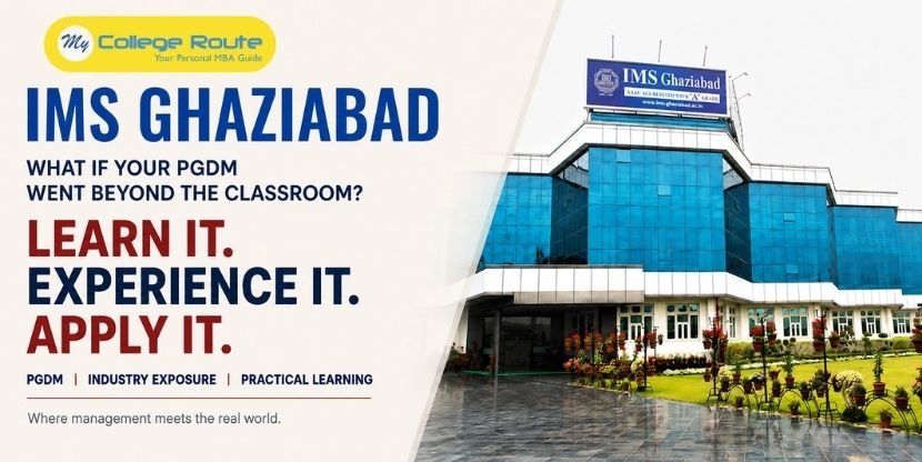 IMS Ghaziabad PGDM programme with industry exposure, dual specialisations and placement opportunities