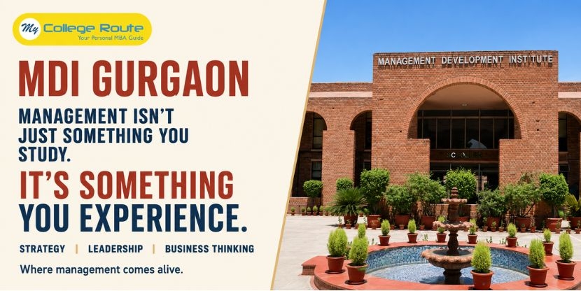 MDI Gurgaon PGDM students experiencing campus life, industry exposure and experiential management learning